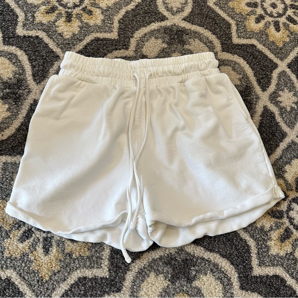 Joe's Jeans White Athletic Drawstring Shorts